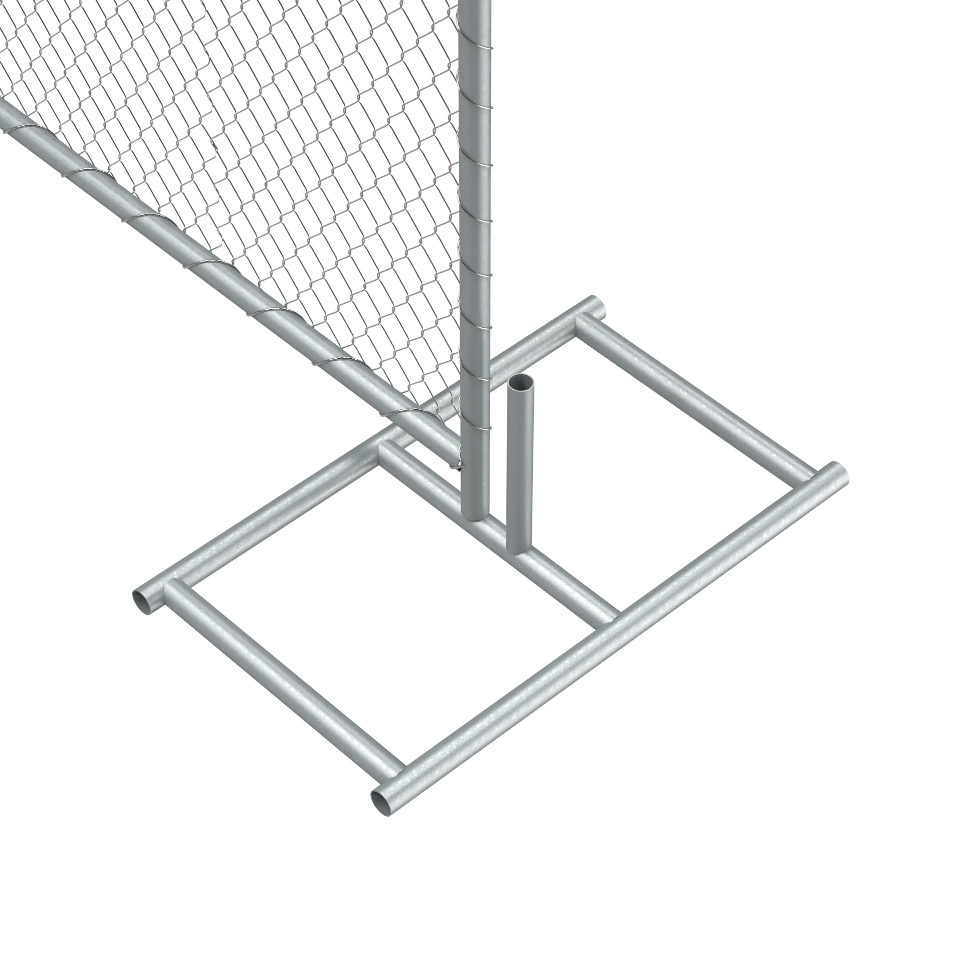 Chain Link Fence Kit - 6 Ft. tall x 10 Ft. Wide - Trafford Industrial