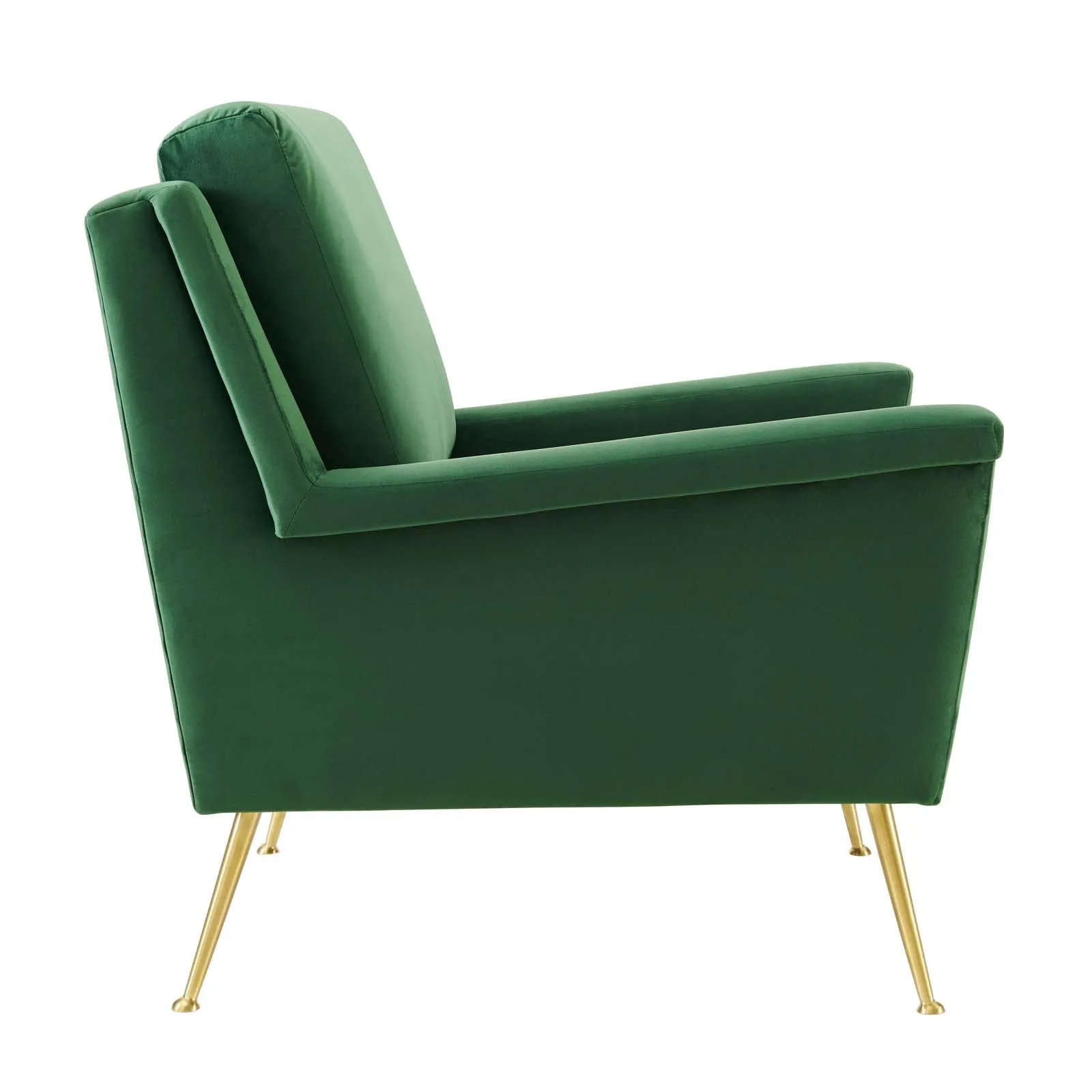 Chesapeake Performance Velvet Armchair