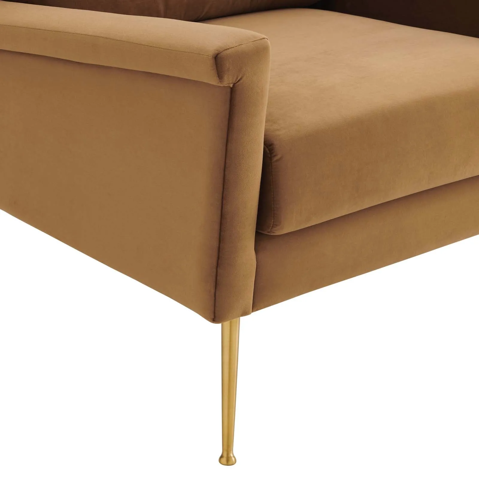 Chesapeake Performance Velvet Armchair