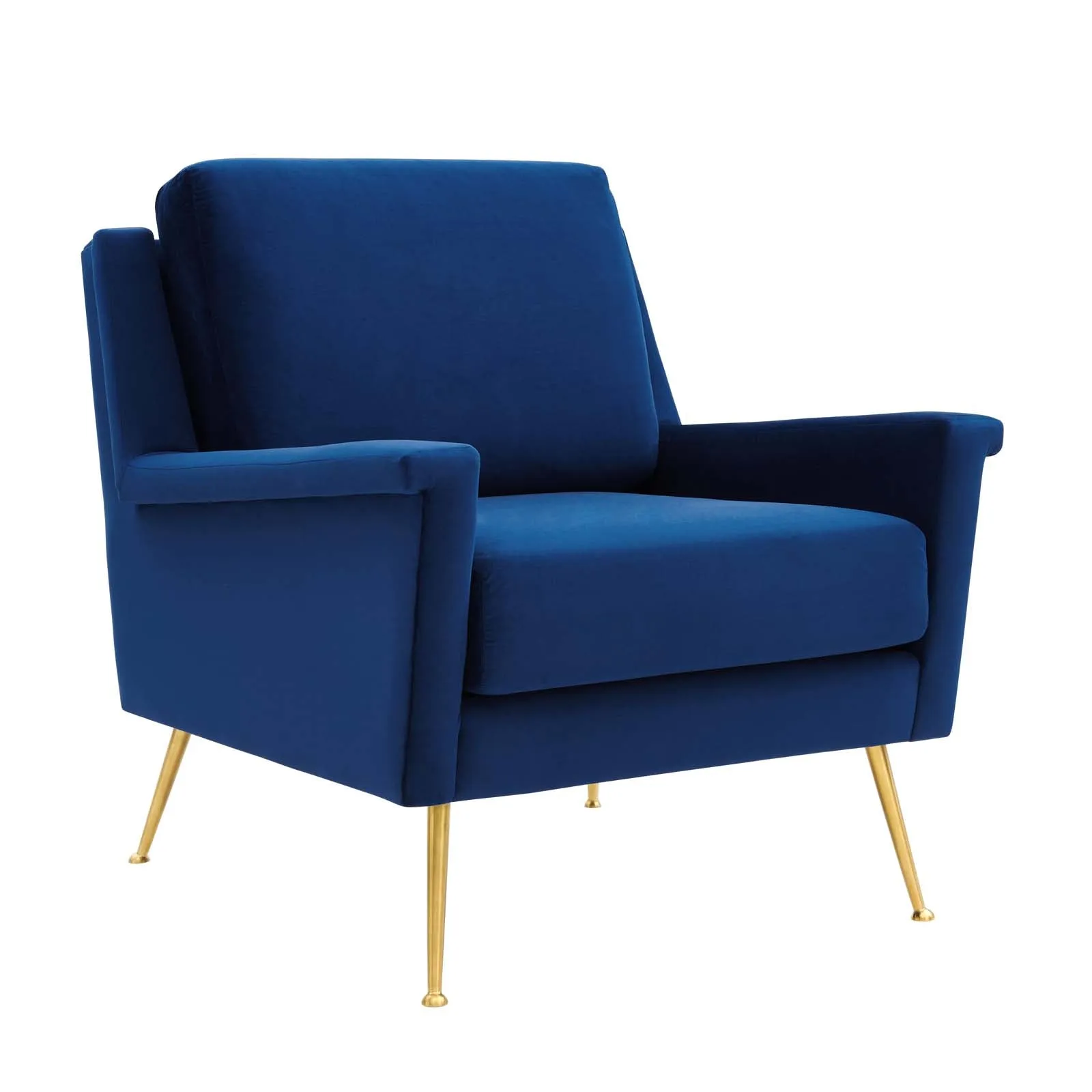 Chesapeake Performance Velvet Armchair