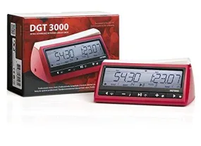 DGT 3000 Abstract Digital Chess Clock (Multicolour) | Kibi Sports