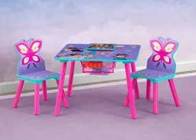 Disney Encanto Kids Table and Chair Set with Storage (2 Chairs Included)