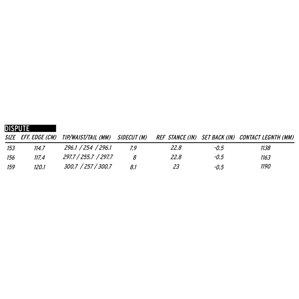 Dispute Snowboard (PAST SEASON)