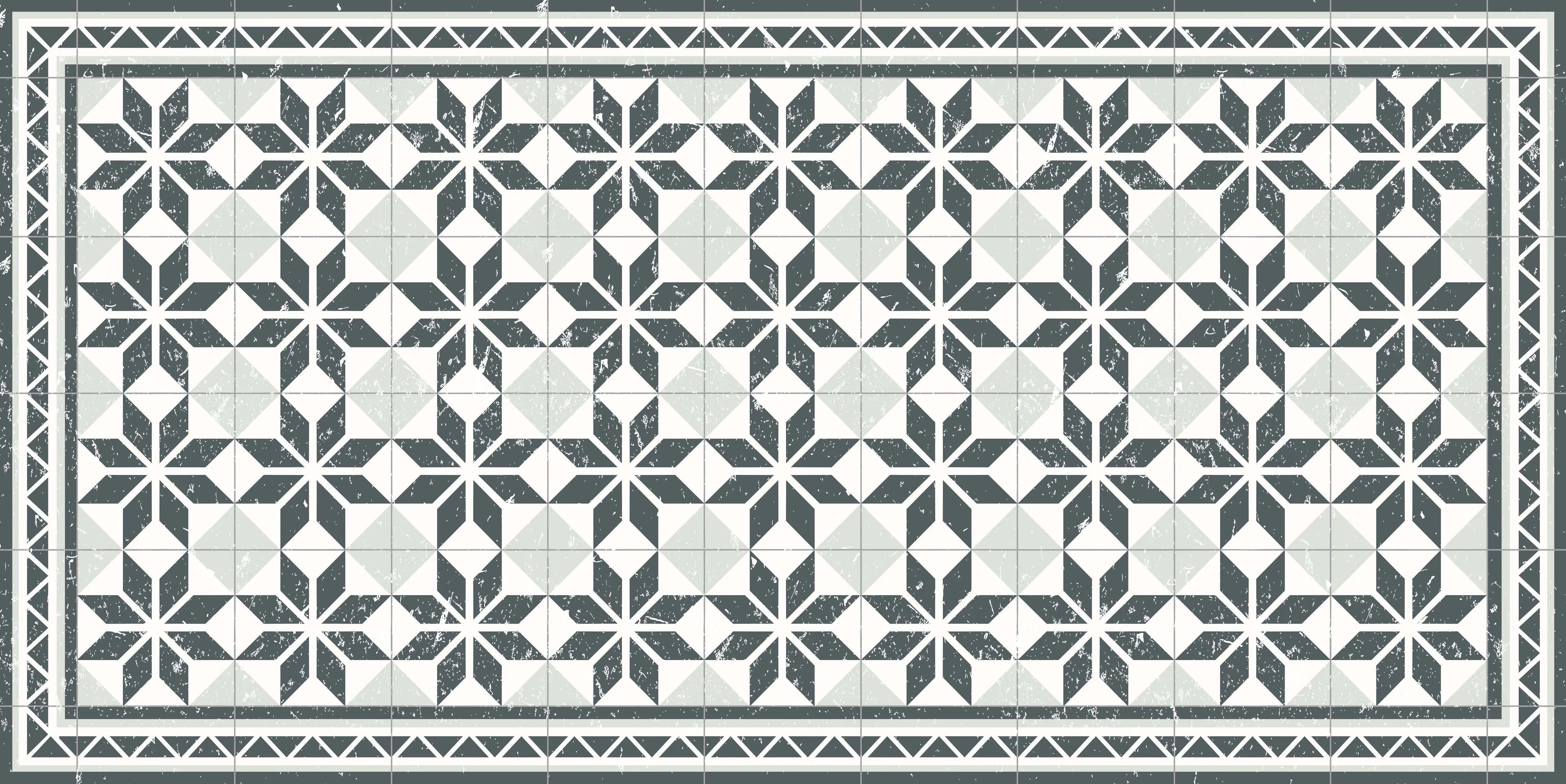 Floor Mat - Tile Dark Grey - Various Sizes