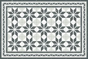 Floor Mat - Tile Dark Grey - Various Sizes