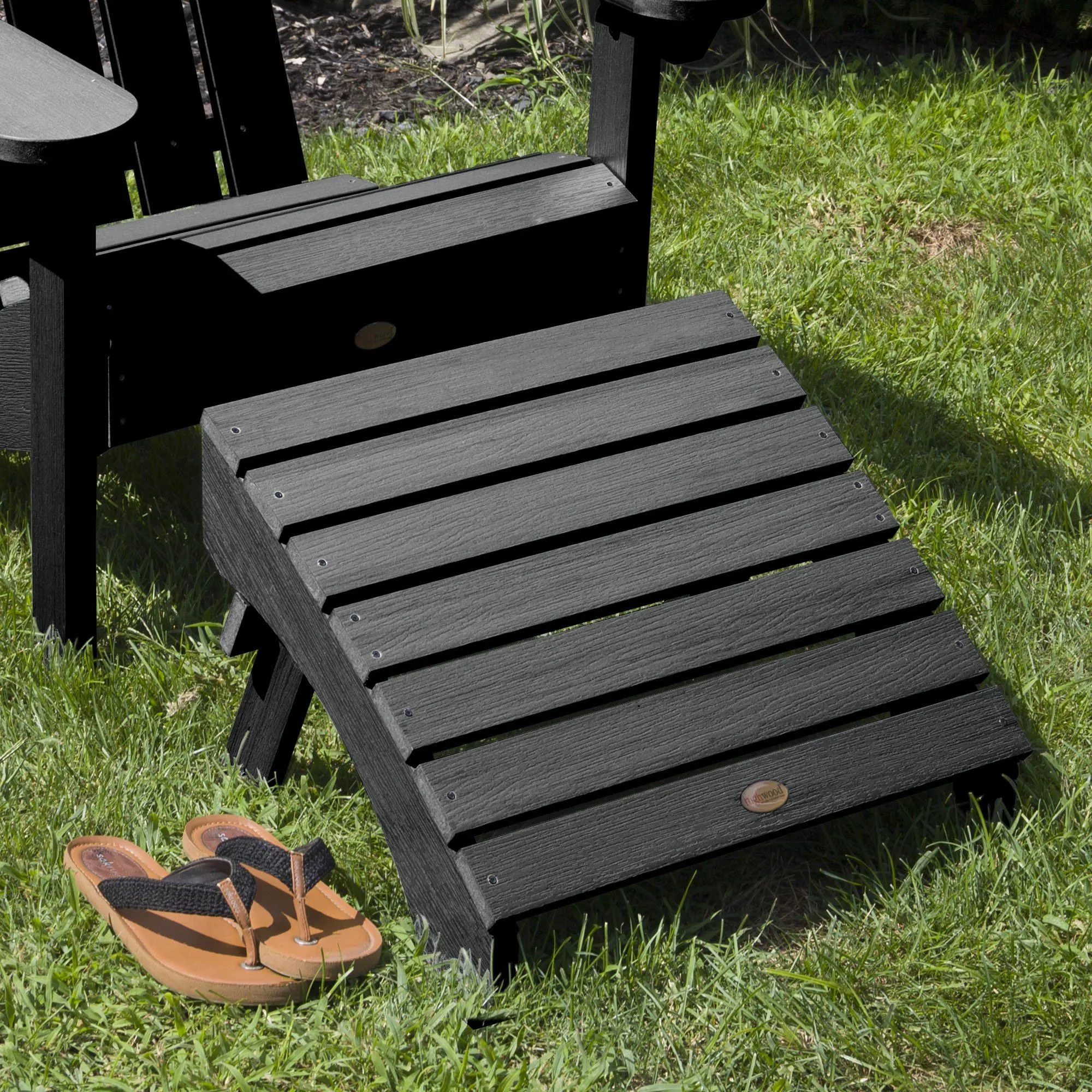 Folding Adirondack Ottoman