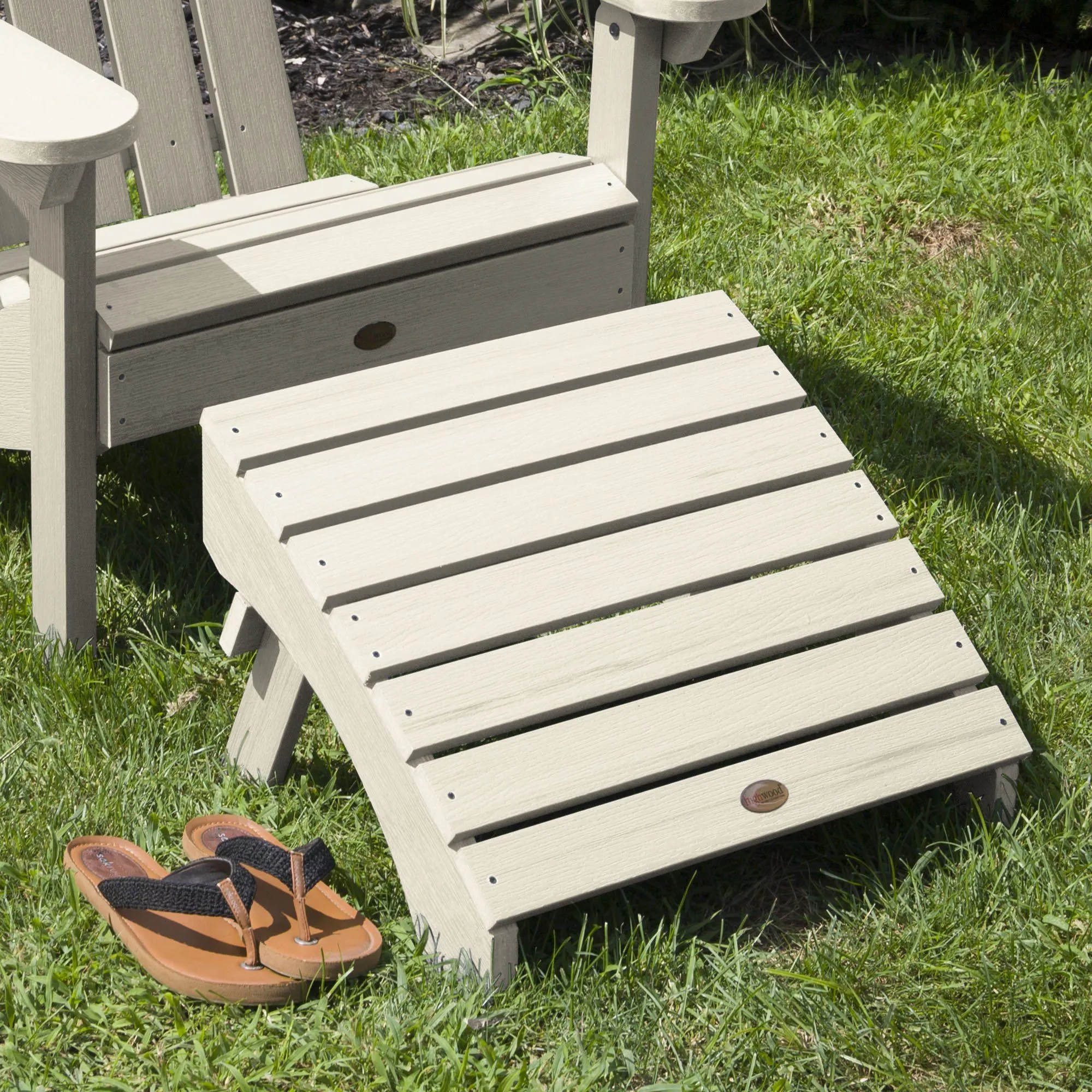 Folding Adirondack Ottoman