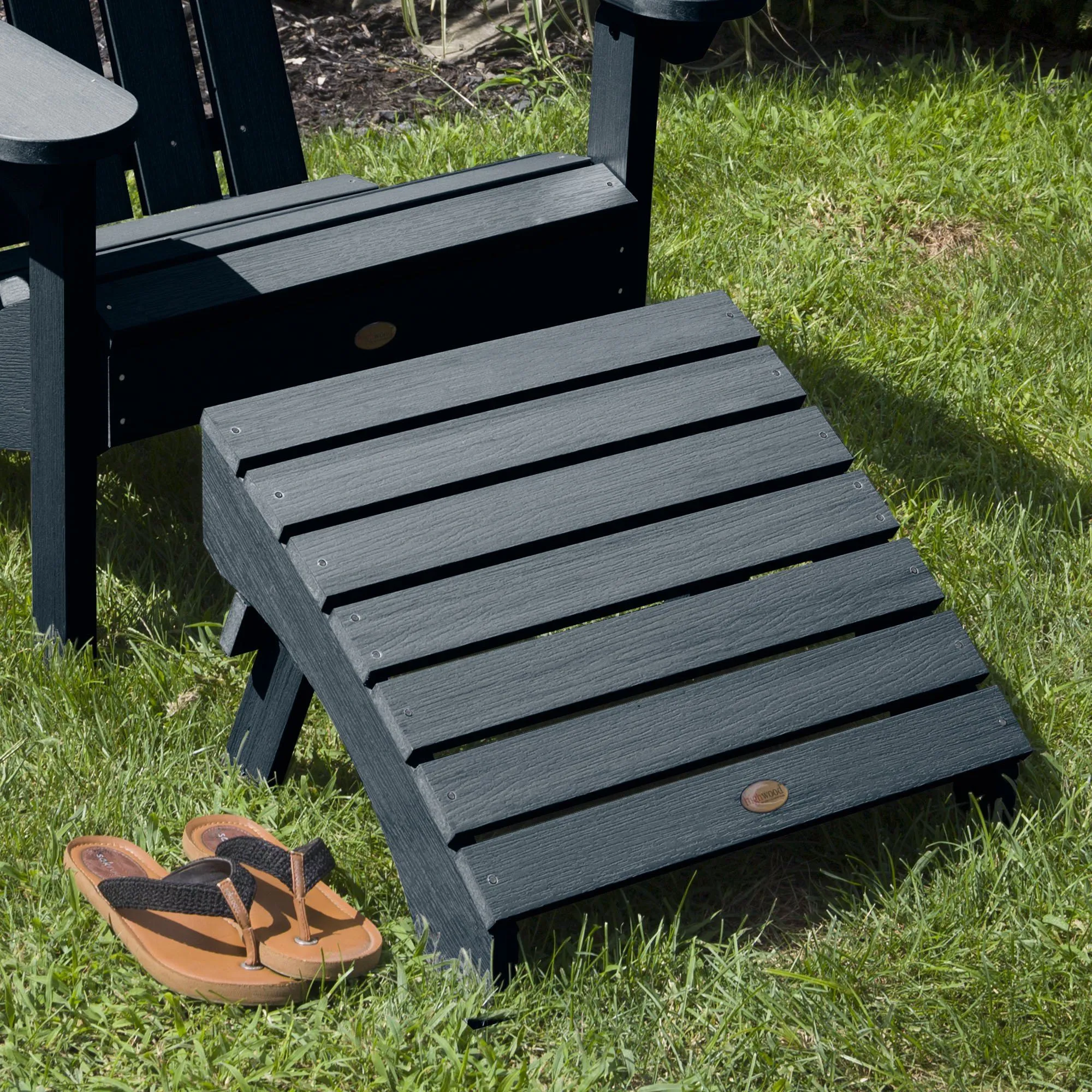 Folding Adirondack Ottoman