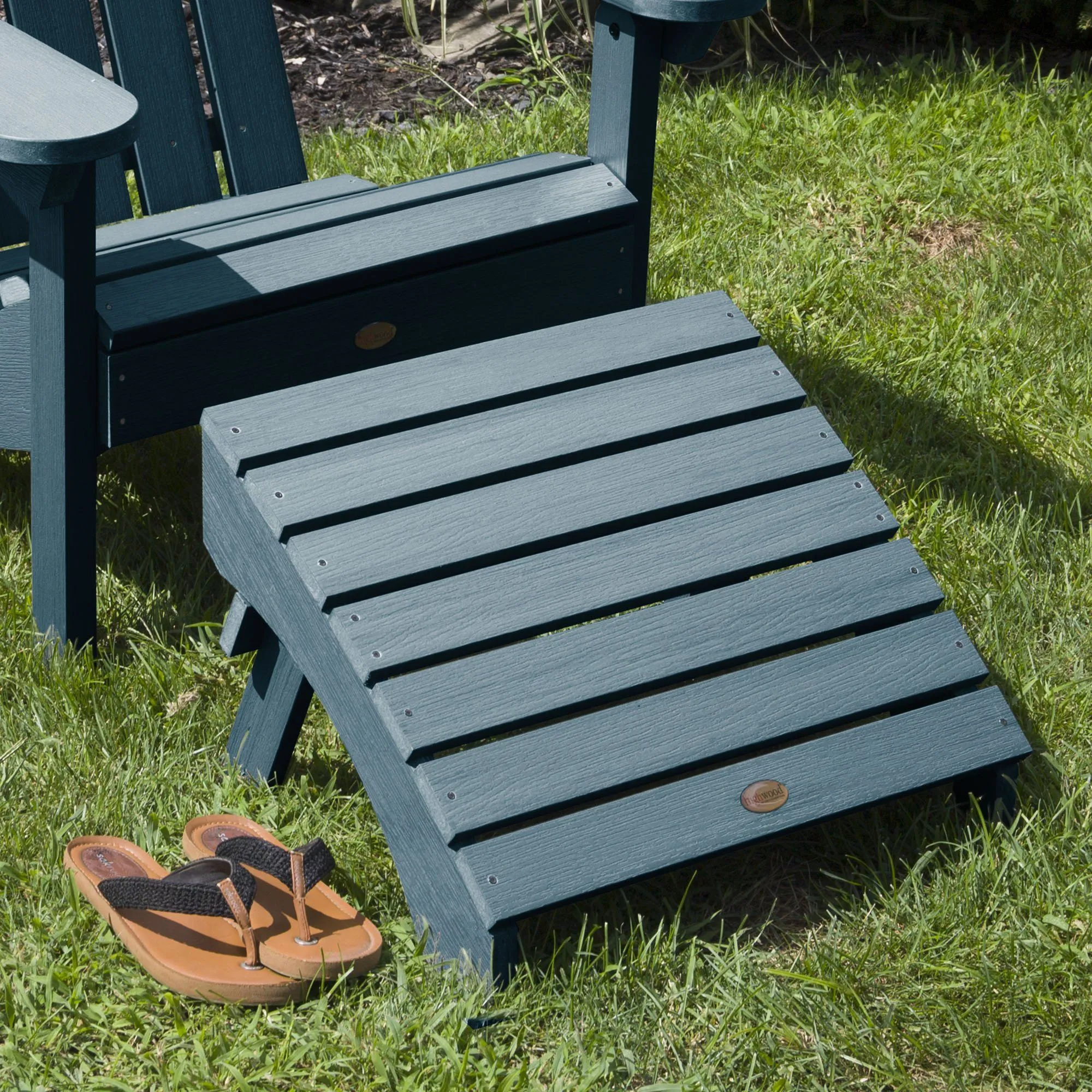 Folding Adirondack Ottoman