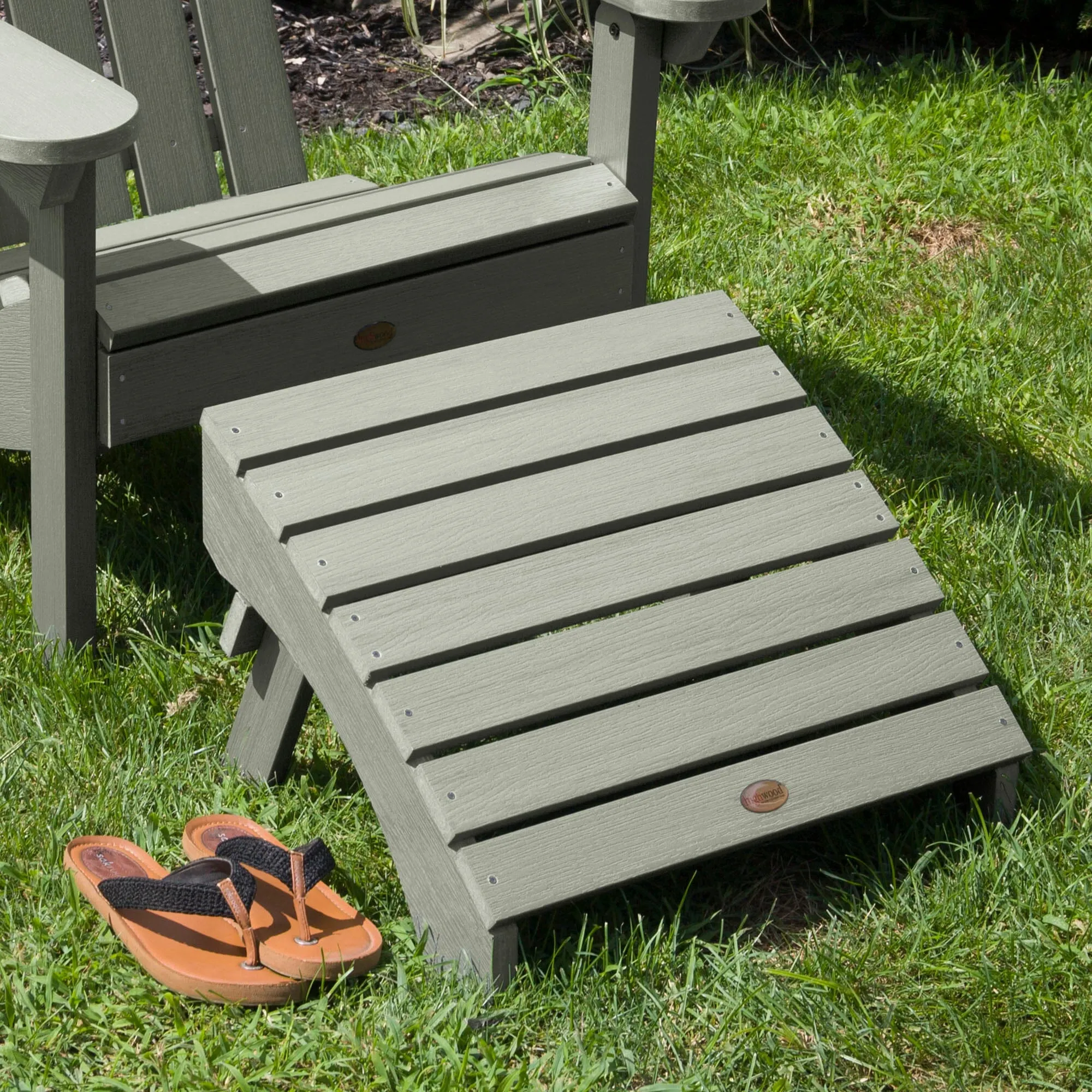 Folding Adirondack Ottoman