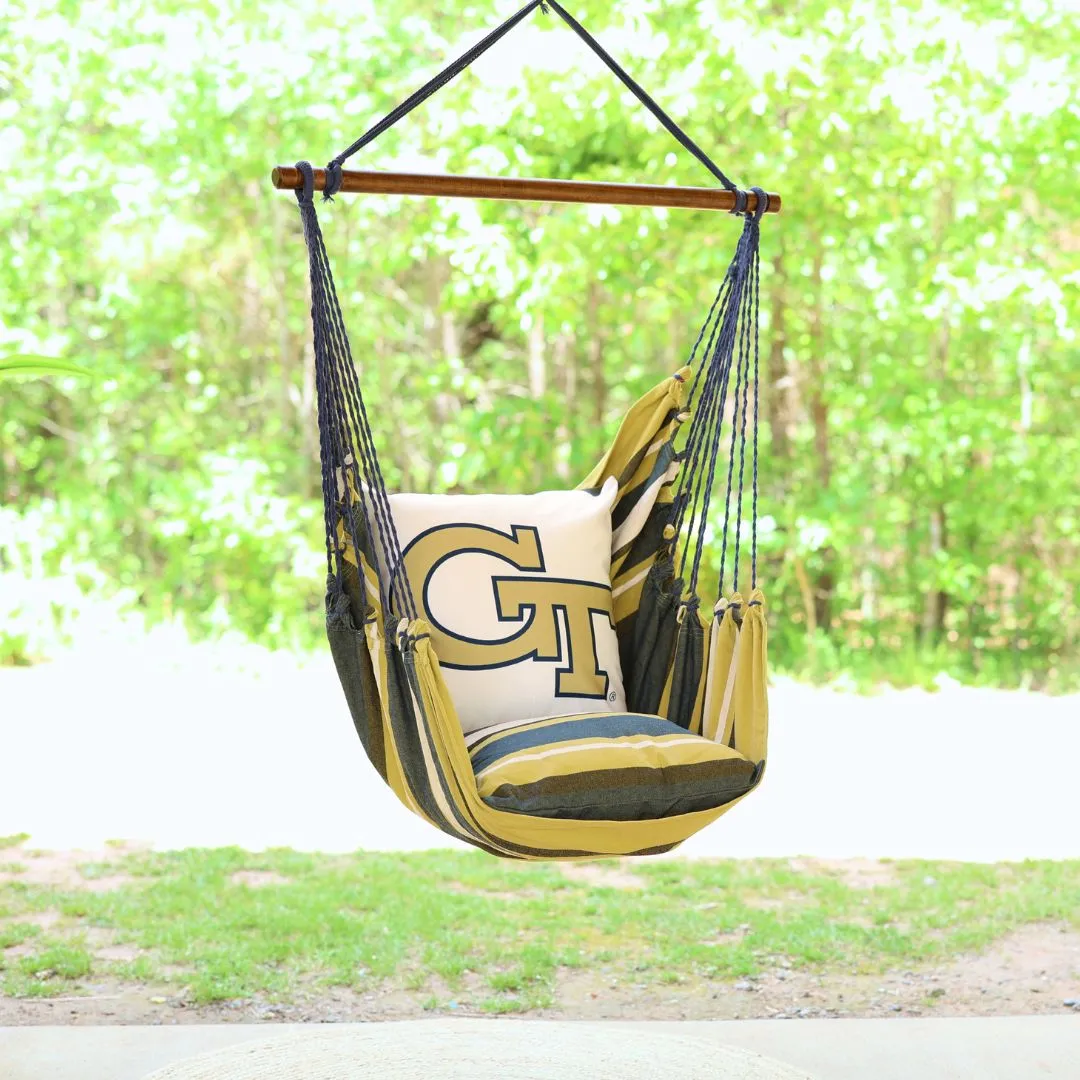 Georgia Tech Logo Hanging Chair Swing | GA TECH