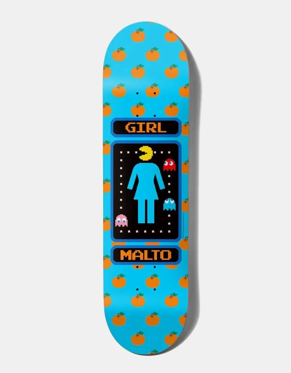 Girl x Pac-Man Malto G089 Skateboard Deck - 8.25"