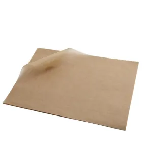 Greaseproof Paper Brown 25 x 35cm- Pack 1000