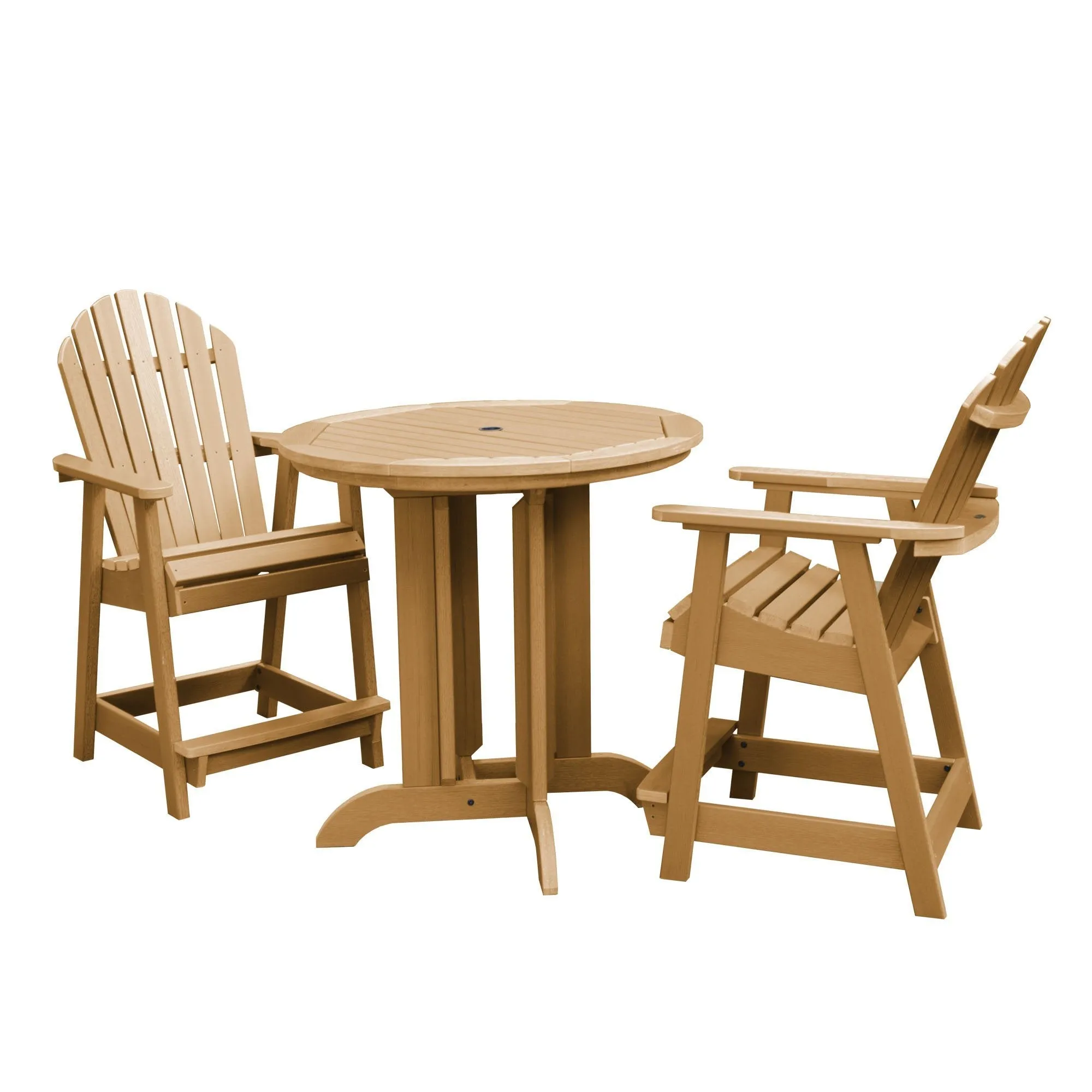 Hamilton 3pc 36in Round Dining Set - Counter Height