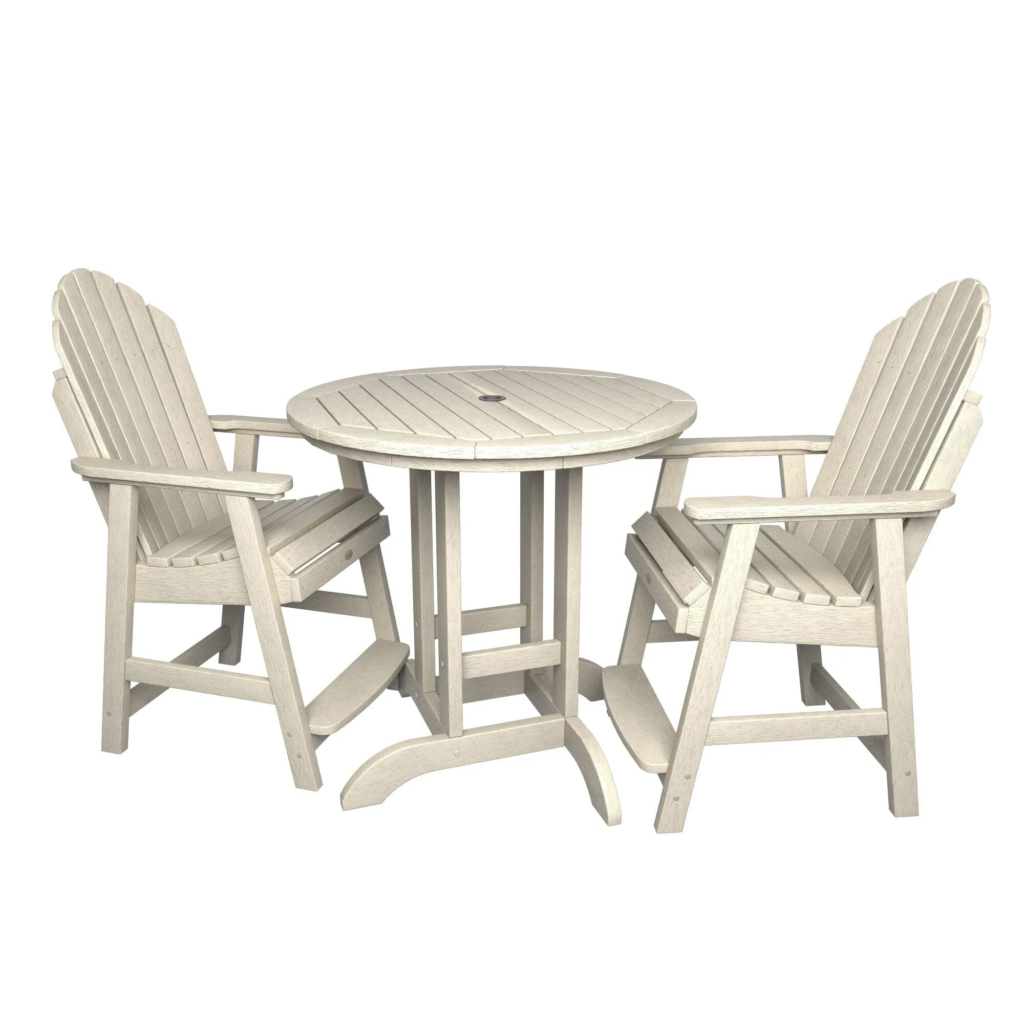 Hamilton 3pc 36in Round Dining Set - Counter Height