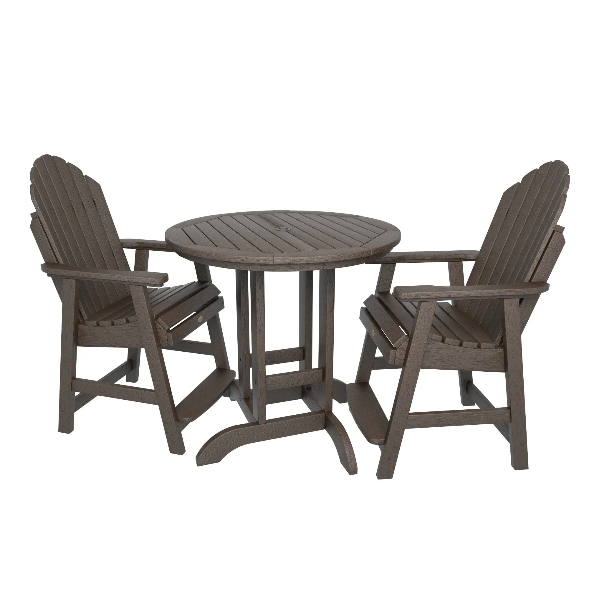 Hamilton 3pc 36in Round Dining Set - Counter Height