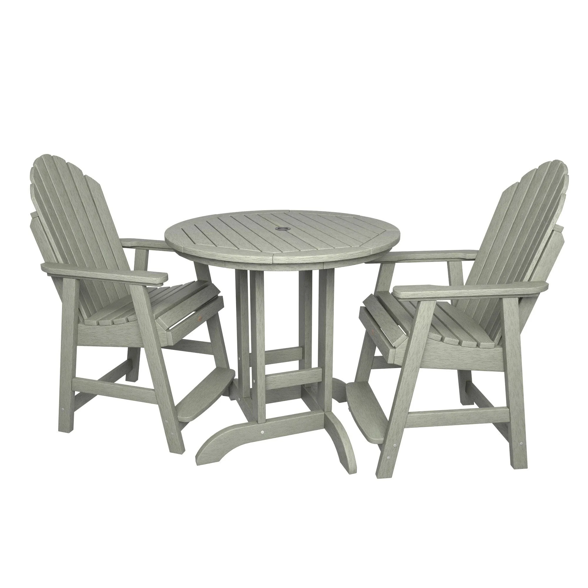 Hamilton 3pc 36in Round Dining Set - Counter Height