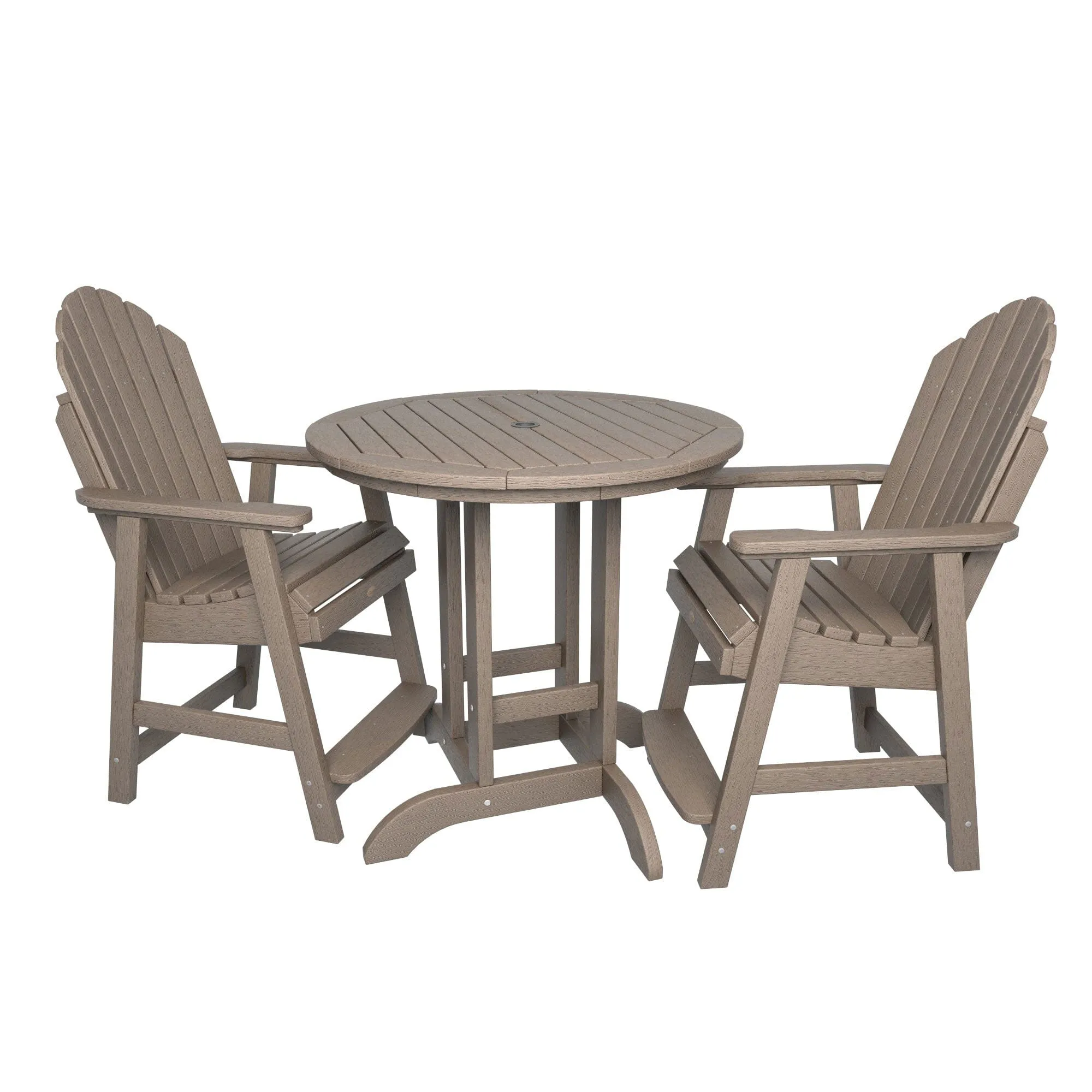 Hamilton 3pc 36in Round Dining Set - Counter Height