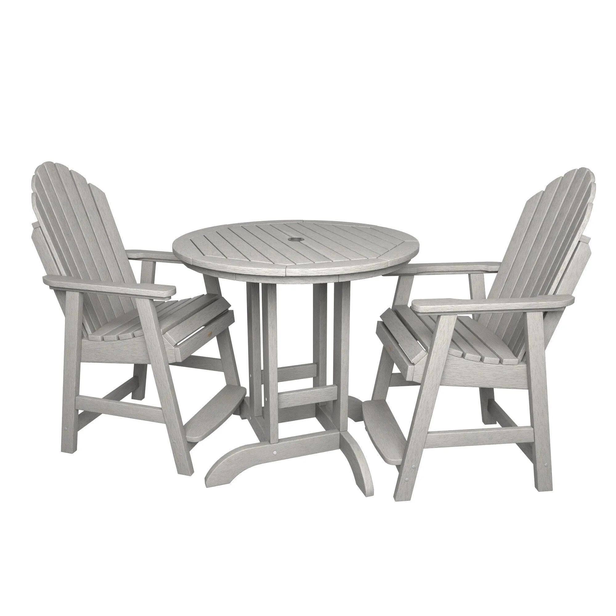 Hamilton 3pc 36in Round Dining Set - Counter Height