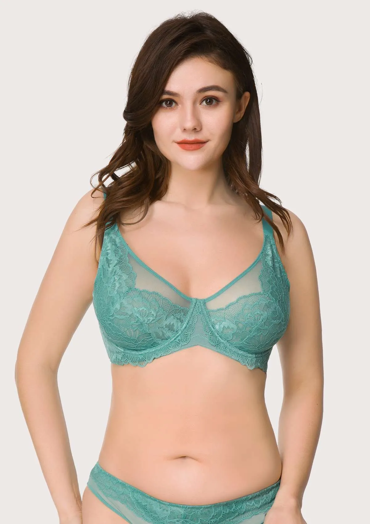 HSIA Peony Lace Underwire Bra