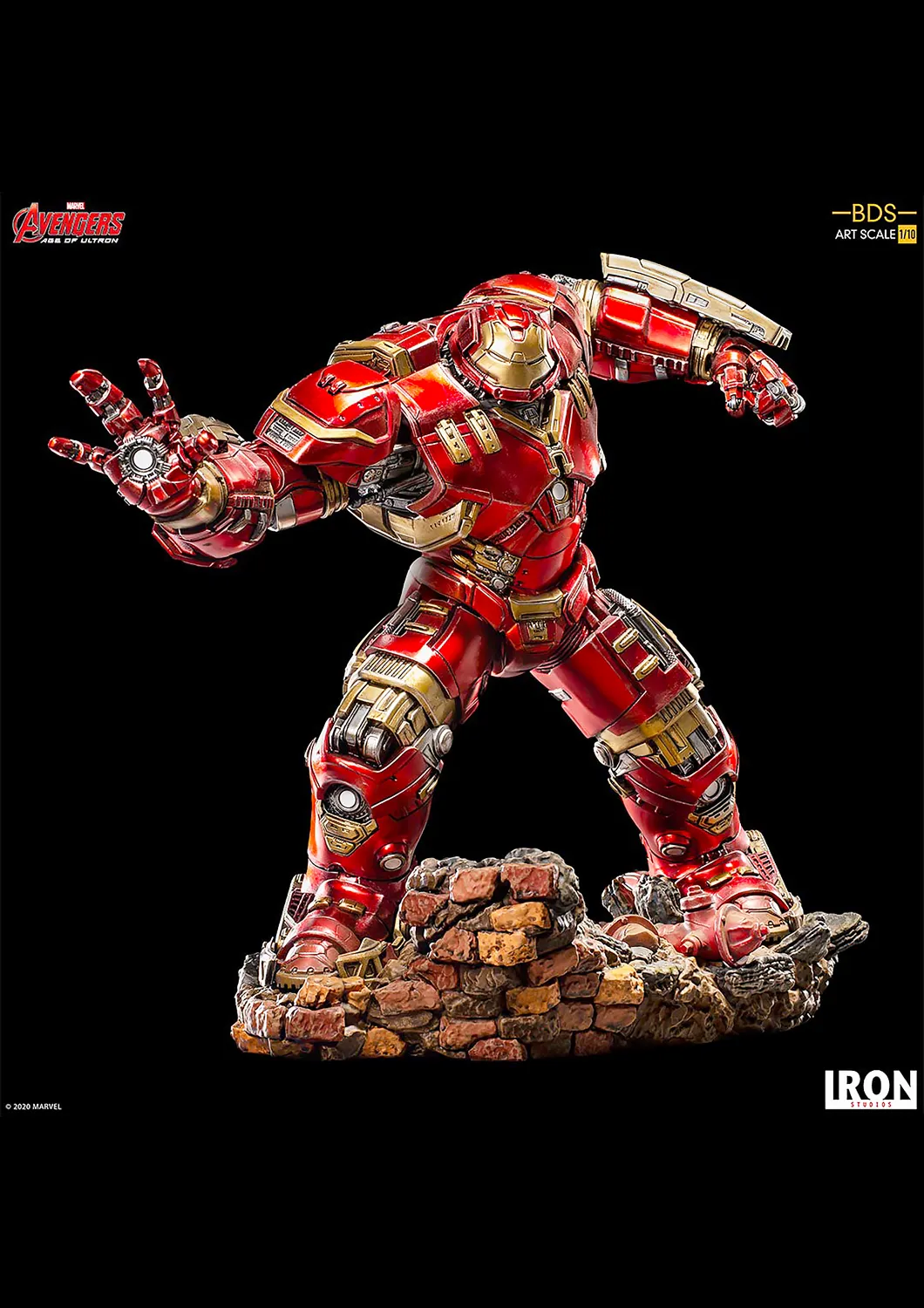 IRON STUDIOS AVENGERS: AGE OF ULTRON HULKBUSTER BDS ART SCALE 1/10 MARCAS31920-10