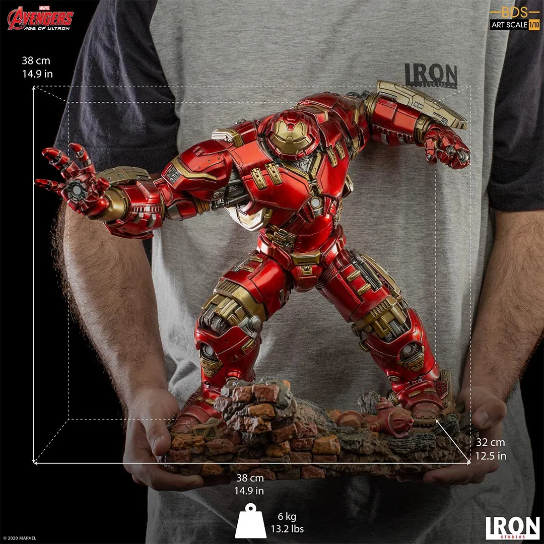 IRON STUDIOS AVENGERS: AGE OF ULTRON HULKBUSTER BDS ART SCALE 1/10 MARCAS31920-10