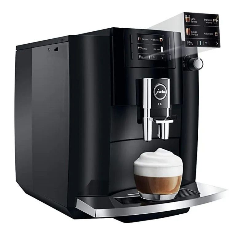 Jura E6 Piano Black Coffee Machine