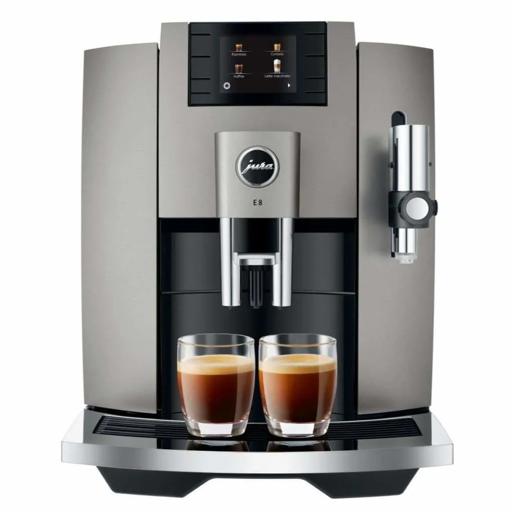 Jura E8 Coffee Maker Dark Inox