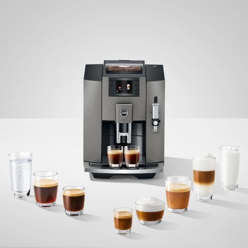 Jura E8 Coffee Maker Dark Inox