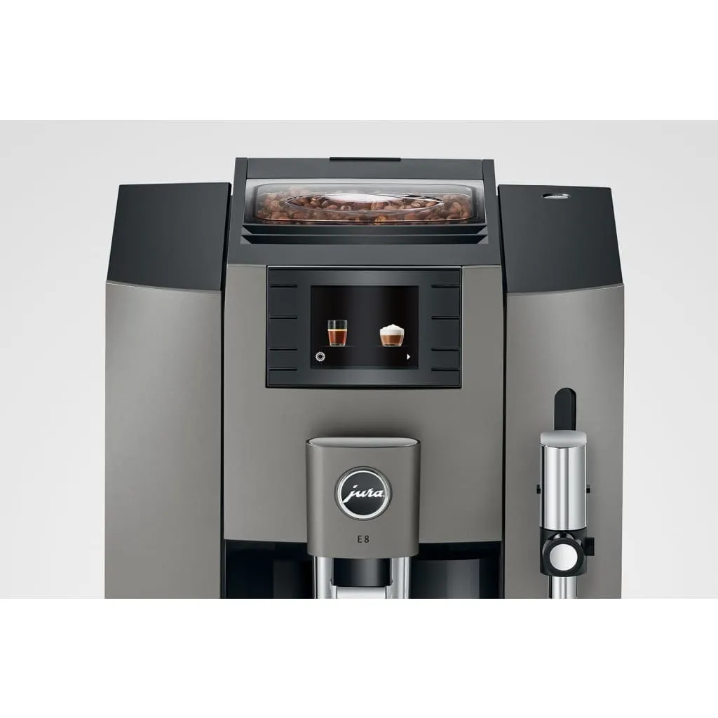 Jura E8 Coffee Maker Dark Inox