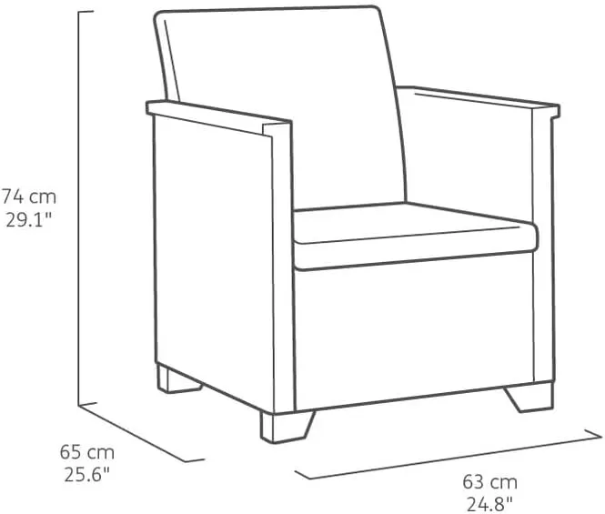 Keter  Emma Balcony Set