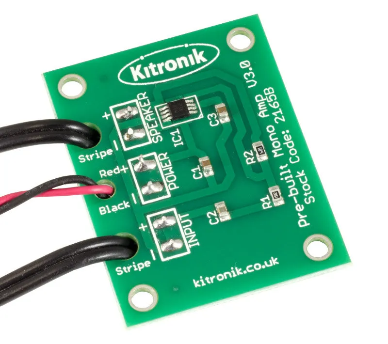 Kitronik Mono Amplifier V3.0 Pre-built