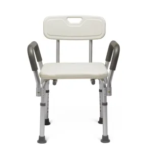 Knockdown Shower Chair With Arms, With Back (1EA)