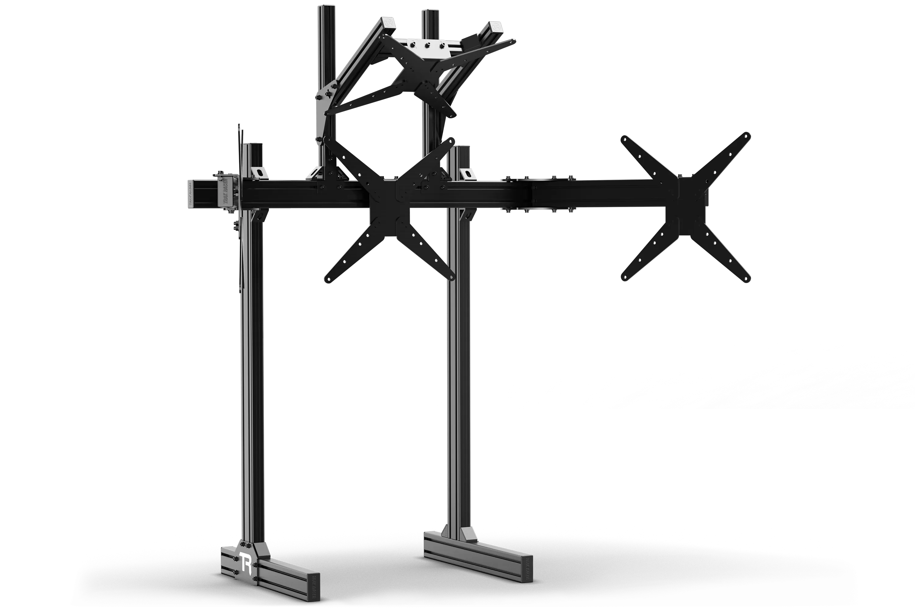 Large Freestanding Quad Monitor Stand - 1200mm / 47.25" Wide