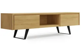 Lowry 72 inch TV Media Stand in Oak