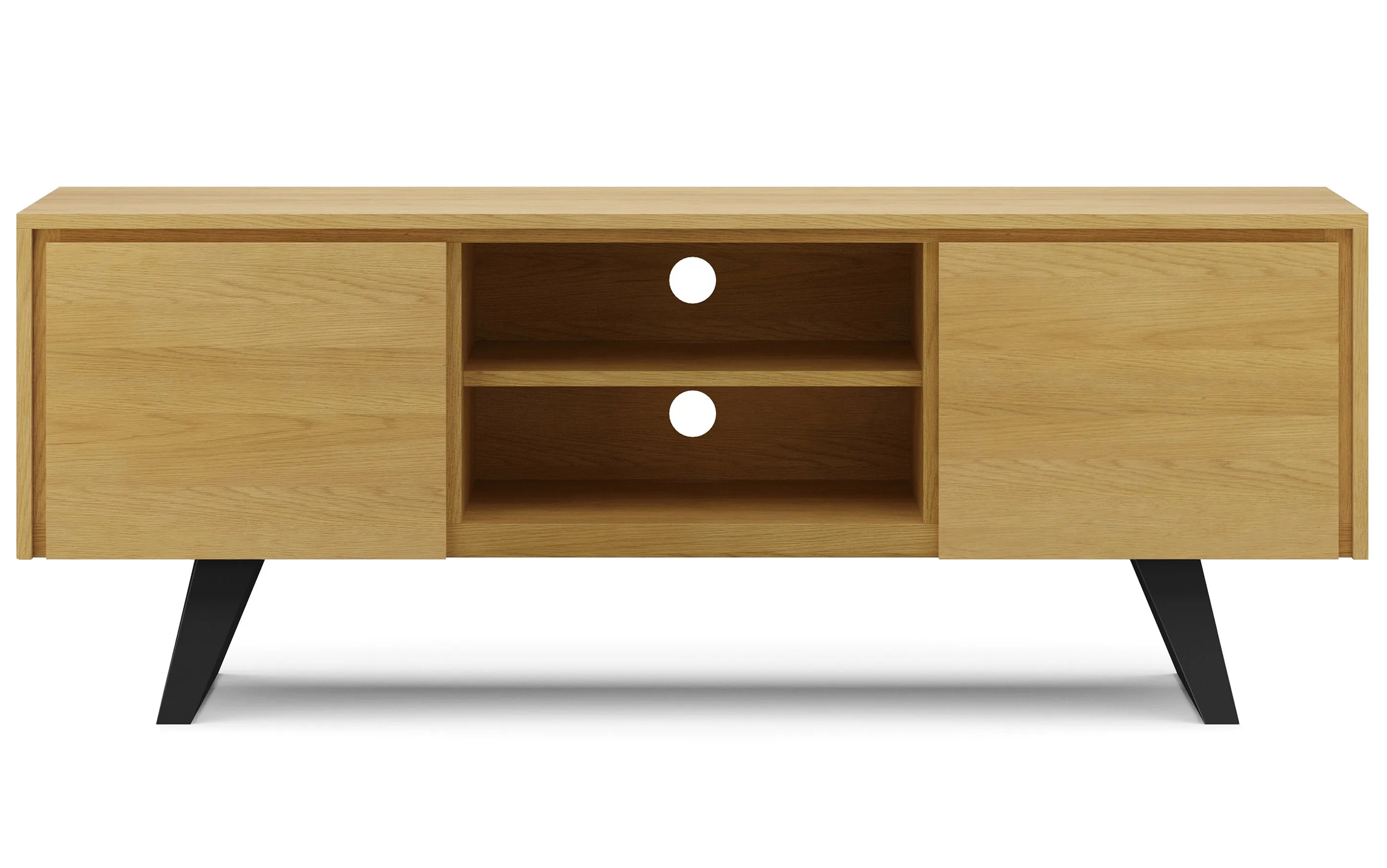 Lowry TV Media Stand in Oak