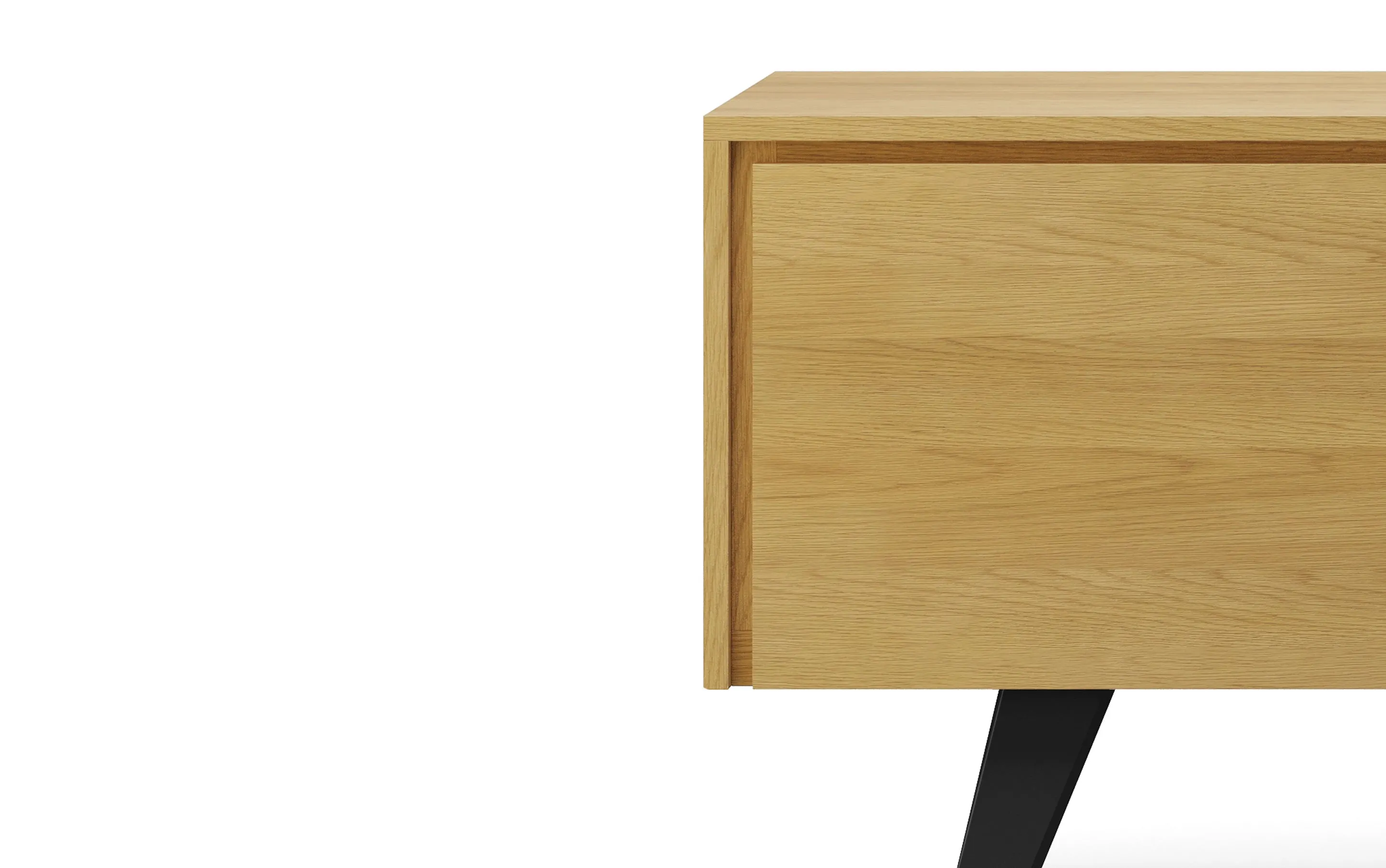 Lowry TV Media Stand in Oak