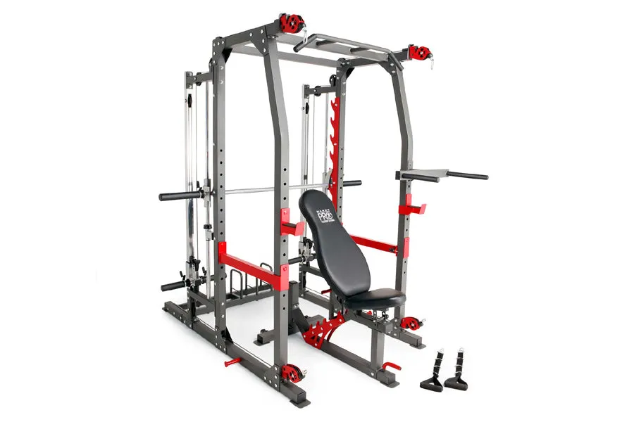 Marcy Pro Smith Machine Home Gym Training System Cage (SM-4903)