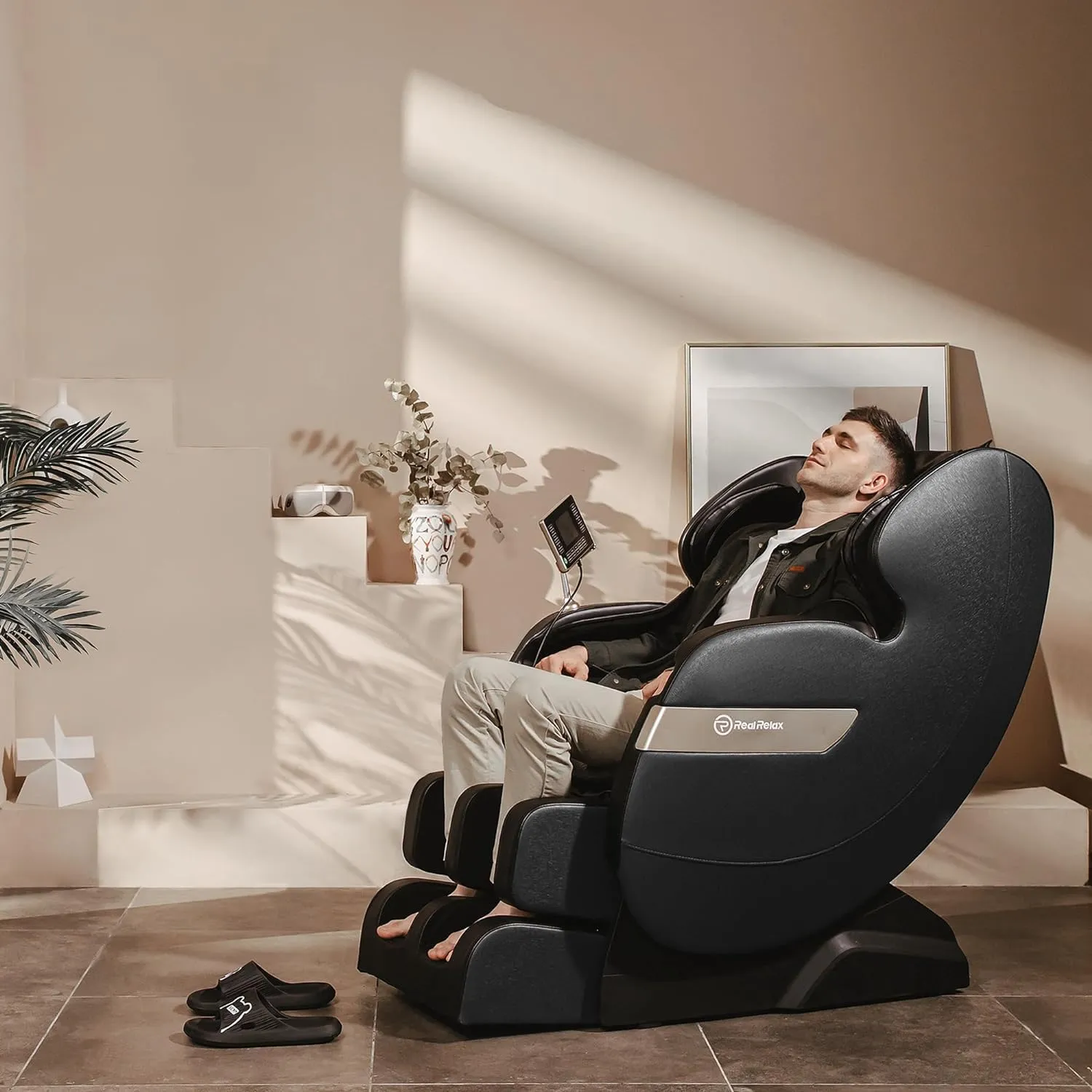 Massage Chair of Dual-core S Track, Full Body Massage Recliner of Zero Gravity with APP Control