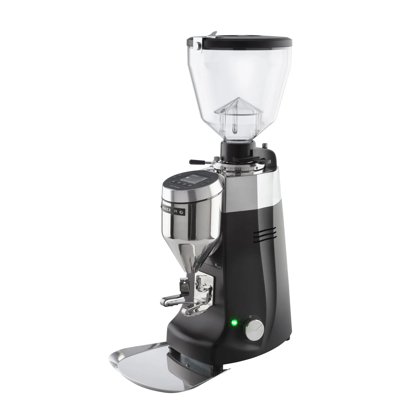 Mazzer Kony S Electronic Commercial Espresso Grinder - Black