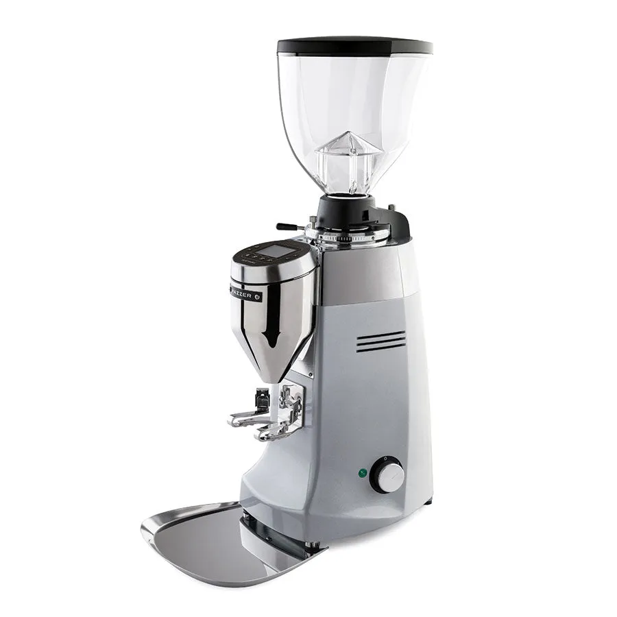 Mazzer Robur S Electronic Commercial Espresso Grinder - Silver