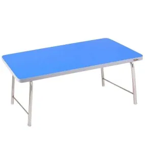 Mini Laptop table with folding legs I Medium Blue