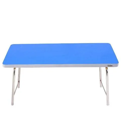 Mini Laptop table with folding legs I Medium Blue