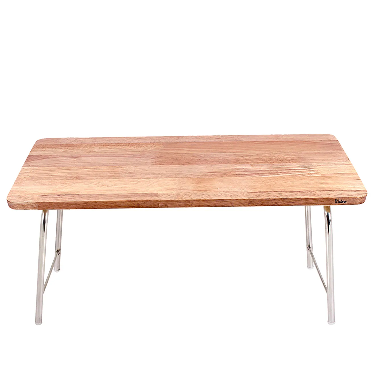 Mini Laptop table with folding legs I Medium NaturalWood