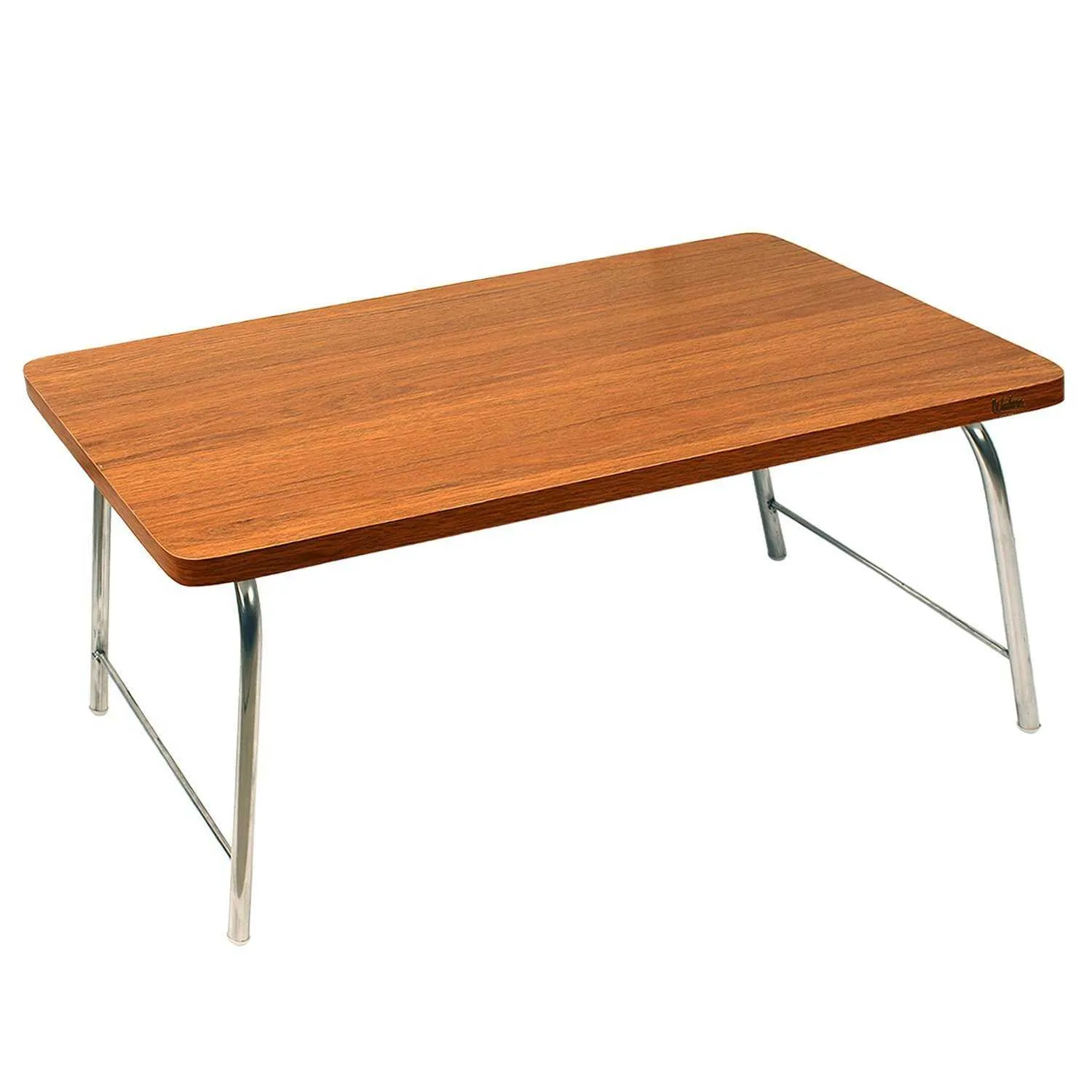 Mini Laptop table with folding legs I Medium Sandalwood