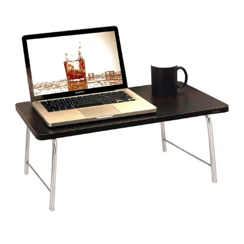 Mini Laptop table with folding legs I Medium Wenge