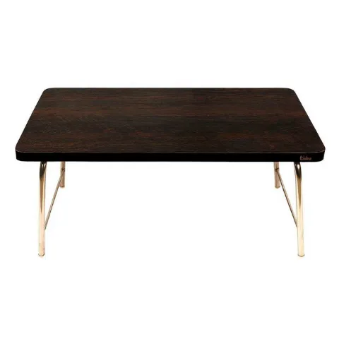 Mini Laptop table with folding legs I Medium Wenge