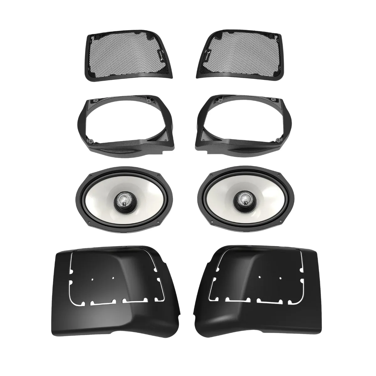 MSHXM694LK - 14  Harley Davidson Cut in Lid Kit with HXM69F4 (4Ω) Speaker