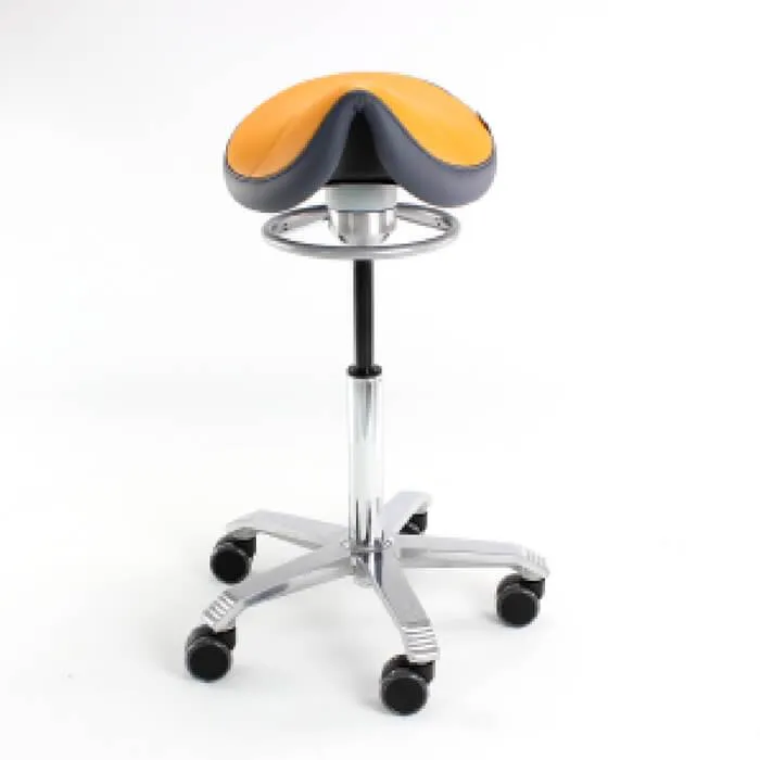 Narrower Seat 360° Dynamic Motion Ergonomic Saddle Stool Holland Made