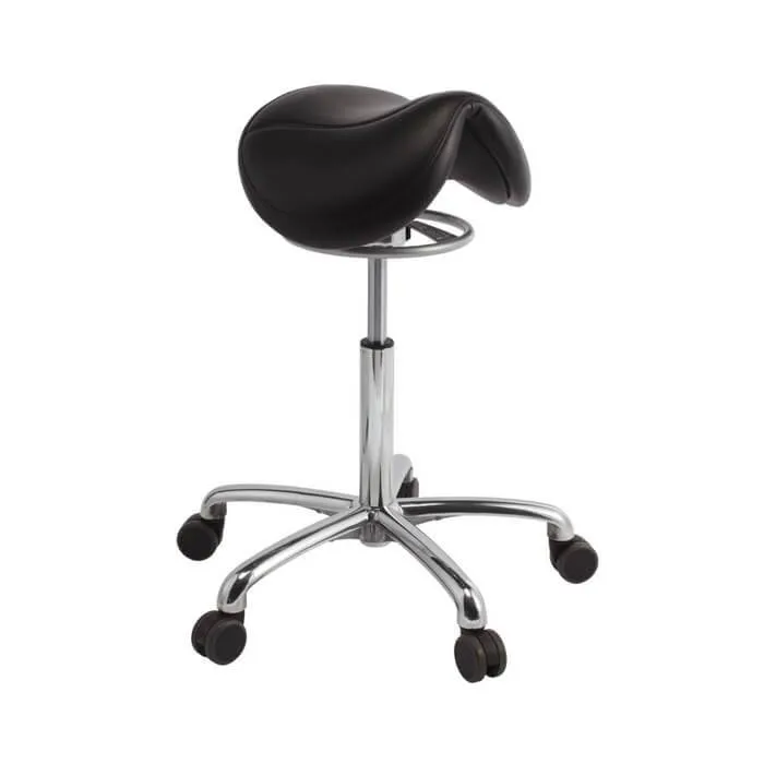 Narrower Seat 360° Dynamic Motion Ergonomic Saddle Stool Holland Made